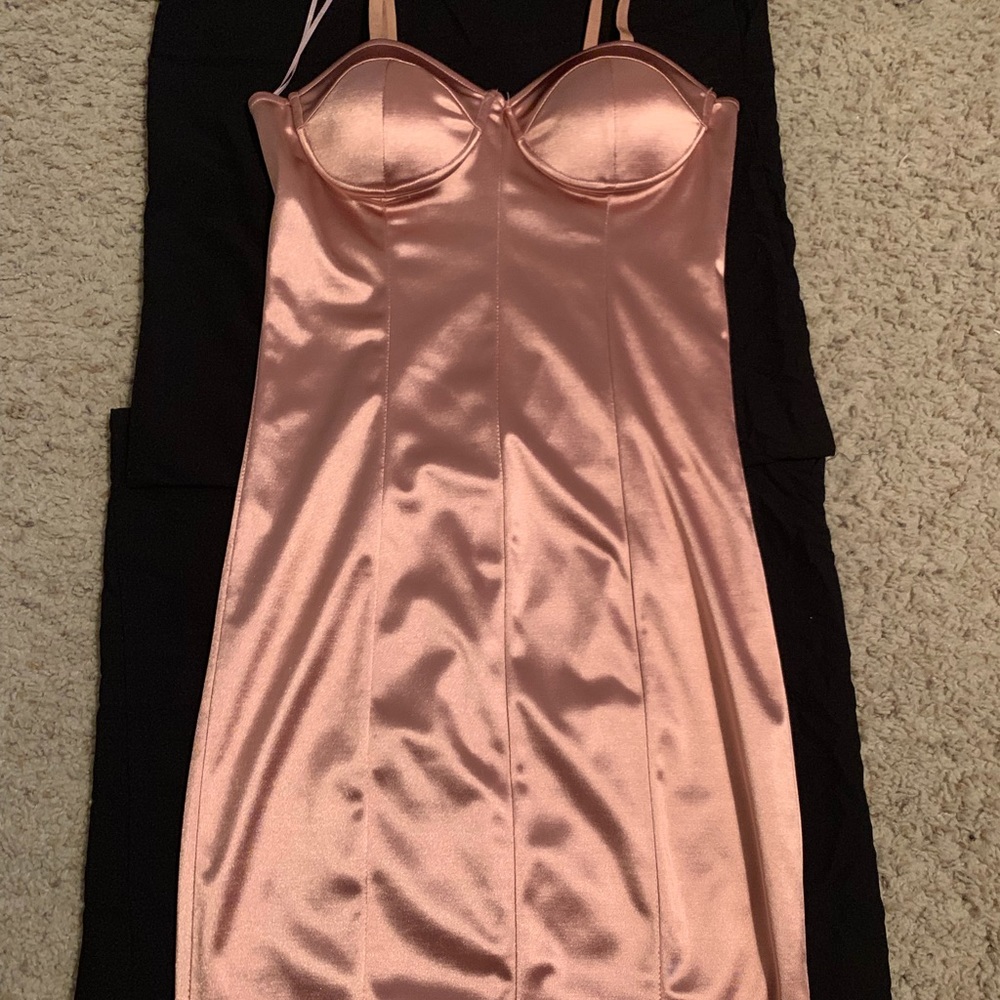 Rose gold dress